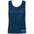 thumbnail image 1 of ASI 9719.301.S Ladies Mesh Reversible Pinnie Top, Navy & White - Small, 1 of 1