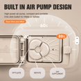 thumbnail image 3 of EnjoySpace 7.9’’ Thick Self-Inflating Sleeping Pad with Electric Air Pump, Fast Inflatable Single and Double Mattress for Camping, Hiking, Traveling,400lbs Capacity, 3 of 7