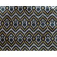 thumbnail image 4 of oneOone Georgette Viscose Fabric Chevron & Swirl Ikat Decor Fabric Printed BTY 42 Inch Wide, 4 of 4