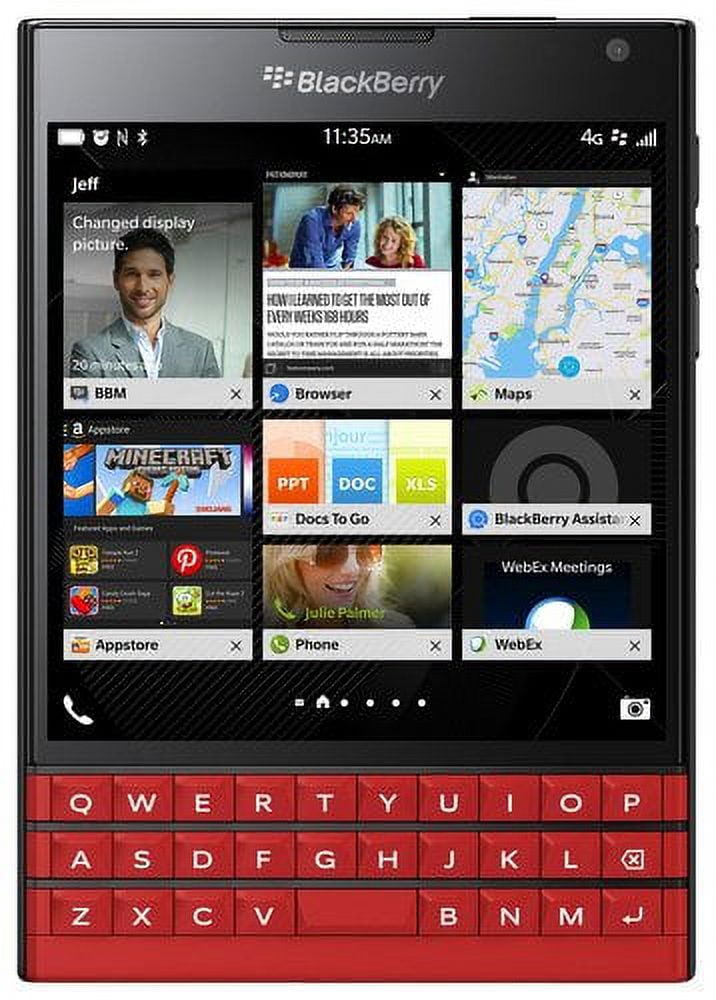 BlackBerry - Passport GSM 4G LTE with 32GB Memory Cell Phone
