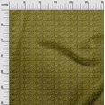 thumbnail image 2 of oneOone Viscose Chiffon Fabric Dot & Leaves Block Printed Fabric 1 Yard 42 Inch Wide, 2 of 4