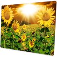 thumbnail image 1 of Custom Sunflower Gaming Mouse Pad Unique Design Anti-Slip Rubber Base Perfect for Desktop & Laptop Ideal for Office & Home Use, 1 of 6
