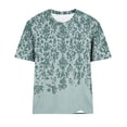 thumbnail image 4 of Soki T-shirt Graphique Imprimé à Manches Courtes à Col Rond pour Femmes, 4 of 4