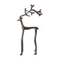thumbnail image 3 of Fraiche Large Aluminum Reindeer Decoration, 3 of 8