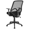 thumbnail image 2 of Salerno Series High Back Green Mesh Office Chair with Arms, 2 of 8