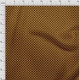 thumbnail image 4 of oneOone Silk Tabby Orange Fabric Check Sewing Material Print Fabric By The Yard 42 Inch Wide, 4 of 4