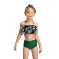 thumbnail image 2 of EYIIYE Maillot de Bain Maman et Moi, Bikini 2 Pcs Léopard/fleuri Familial, 2 of 8