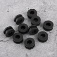 thumbnail image 1 of Motorcycle Washers, 10pcs Rubber Fairing Washer High Reliability Black  For Motorbike Accessories, 1 of 8