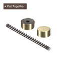 thumbnail image 4 of Unique Bargains 8Pack Métal Sac Sangle Connecter Boucles, 32x42mm Bourse Vis de Fixation Rivets (Bronze Ton), 4 of 7