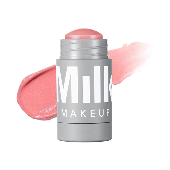 Maquillage Lait pour les Lèvres + Joues (Rose Clair) - 0.21 Fl Oz - Blush Crème & Couleur de Lèvres - Modulable & Mélangeable - 1000+ Glissements par Bâton - Non-Comédogène - Vegan Sans Cruauté