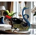 thumbnail image 1 of Red Wine Rack Decoration Modern Wine Cabinet Villa Home Decor Craftsmanship Decoration, 1 of 3