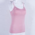 thumbnail image 2 of ITFABS Débardeurs Rembourrés pour Femmes Hauts à Bretelles en Modal Camisole Rehausseur Soutien-Gorge Gilet, 2 of 5