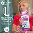 thumbnail image 4 of Carton Caddy TG Porte-Carton de Lait Demi-Gallon avec Poignée, Boîte de Jus, Bouteille de Soda et Porte-Carton de Lait Demi-Gallon avec Poignée, Sans Rouille, Lavable au Lave-Vaisselle, Réutilisable, Facile à Nettoyer, Ergonomique (2), 4 of 5