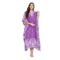 thumbnail image 1 of Caftans Longs pour Femmes Grande Taille Robe Caftan Robe de Soirée Fête Été Plage Robe d'Été Manches Kimono Longues Robes Décontractées en Ligne, 1 of 7