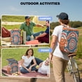 thumbnail image 2 of Artistic Spiritual Mandala Cooler Backpack - 20L Leakproof Soft Cooler Bag with Multiple Pockets for Organization, 2 of 6