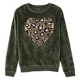 thumbnail image 2 of George Girls' Plush Sweatshirt, 2 of 3