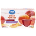 thumbnail image 1 of Great Value Diced Peaches in Gel, 1 of 4