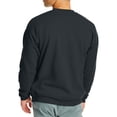 thumbnail image 2 of Hanes Mens EcoSmart Fleece Crewneck Sweatshirt, M, Black, 2 of 4