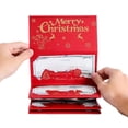 thumbnail image 1 of Gift Cards Christmas Christmas Red Envelope 6 Card Christmas Surprise Party Red Envelope Money Box - Holiday Gift Storage Christmas Gift Card Birthday, 1 of 9