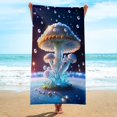 thumbnail image 4 of Dvkptbk Beach Towel Microfiber Beach Towel Super Lightweight Colorful Bath Towel Sandproof Beach Blanket Multi-Purpose Towel for Travel Swimming Pool 30x60 Inch Beach Essentials on Clearance, 4 of 8