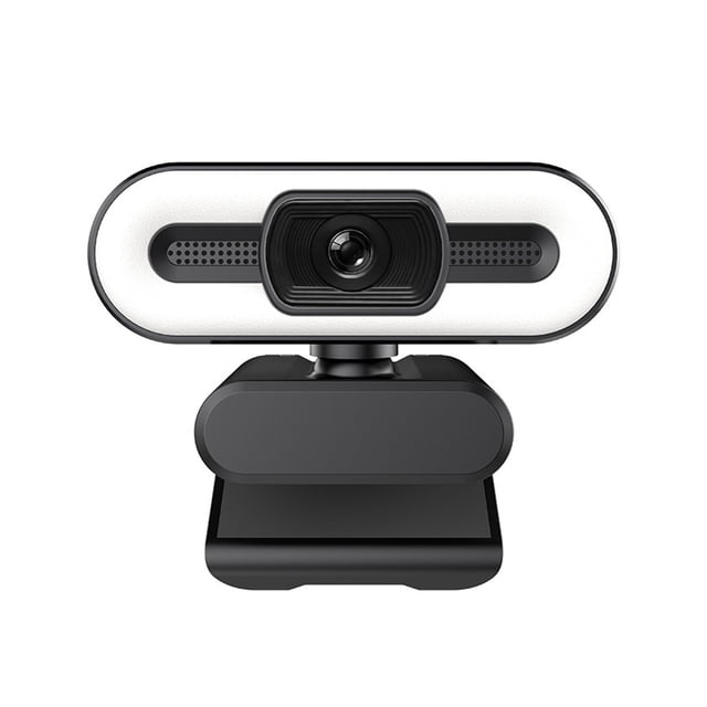 Full HD 1080P 2K 4K Webcam Auto Focus Fill Light Web Camera With Microphone Live Broadcast USB Computer PC Web Cam
