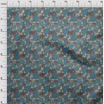 thumbnail image 4 of oneOone Rayon Medium Blue Fabric Animal Sewing Craft Projects Fabric Prints by Yard 56 Inch Wide, 4 of 4