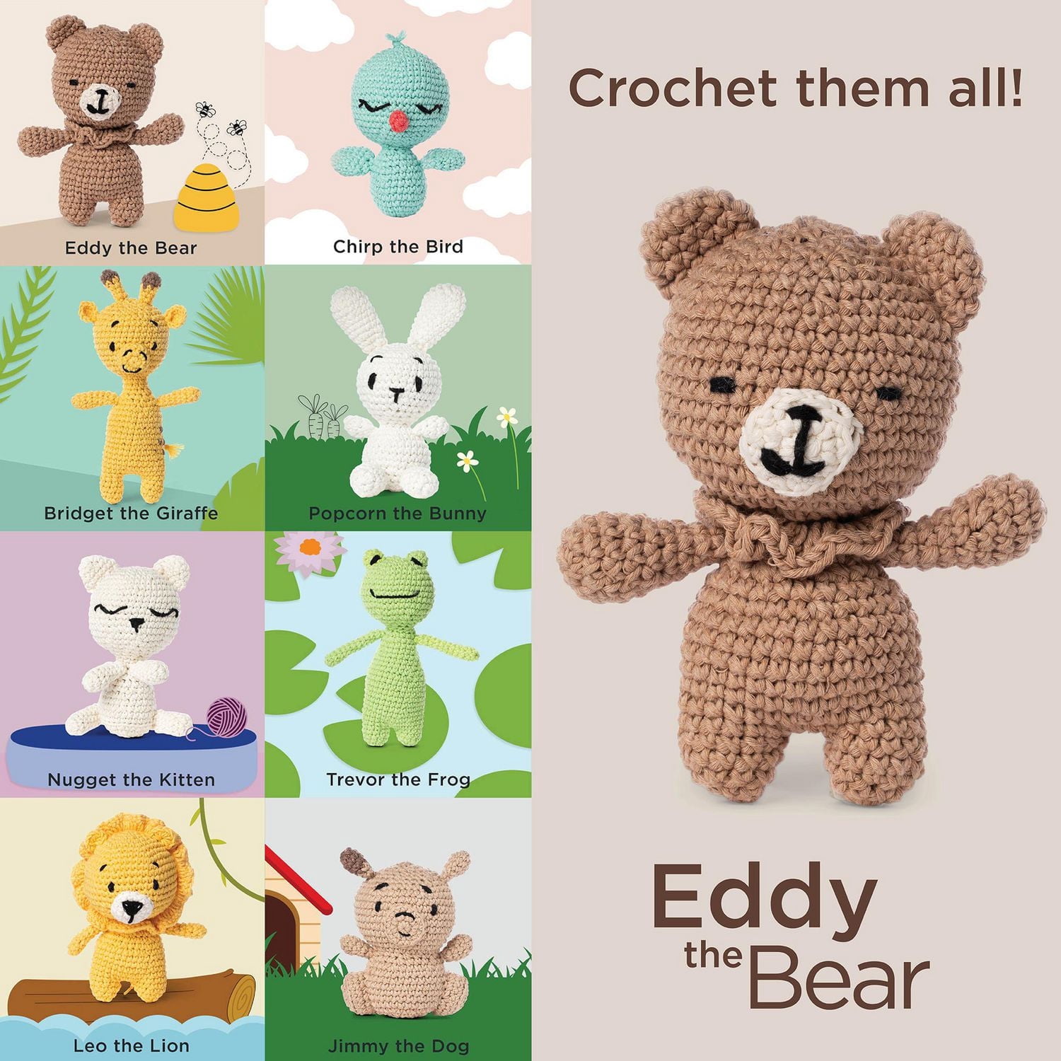 Red Heart™ AMIGURUMI Crochet Collection Kit