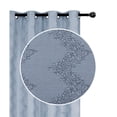 thumbnail image 1 of Jacquard Panel W 8 Grom (Chevron) (Blue) (84") - Set of 2, 1 of 1