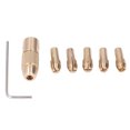 thumbnail image 4 of Brass Drill Chuck, Replacement Electric Drill Bit Collet 7Pcs Mini  For Drilling For Polishing, 4 of 8