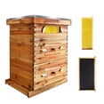 thumbnail image 2 of GloryStar 10-Frame Bee Hive Starter Kit for Beekeepers, Beeswax Dipped, 2 Deep Boxes & 1 Medium Box with Acrylic Window, 2 of 8