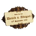 thumbnail image 3 of 40 Save The Date Wooden Magnet Custom Engraved Wooden Magnet Rustic Wedding Announcements Idea, 3 of 3
