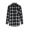 thumbnail image 5 of EQWLJWE Liquidation d'Été! Veste Décontractée d'Automne pour Femmes, Veste à Carreaux Classique Imprimée à Manches Longues avec Poches, Vestes d'Été Automne pour Femmes, 5 of 5
