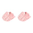 thumbnail image 3 of QualitChoice Simple Design Solid Color False Collar Formal Fashion Chiffon Fake Half Shirt Decorative Detachable Lapel Clothing Decor Pink Point 2PCS, 3 of 6