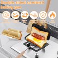 thumbnail image 3 of AMERTEER1Pcs Breakfast Sandwich Maker  Hot Campfire Sandwich Maker With Removable Handle for Breakfast, 3 of 9