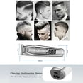 thumbnail image 3 of YOPTOP Shavers for Men Electric Shaver Shaver, LED Display Rechargeable Electric rotary Shaver, Fast Charging, Beard Trimmer，Silver, 3 of 8