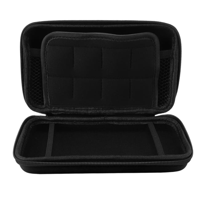 Carrying Case for 3DS for New 3DS XL for New 2DS XL, Hard Protective Shell Travel Case for Super Edition for New 2DS XL with 8 Game Slot Inner Pocket