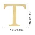 thumbnail image 2 of Leutsin Home Sign Letters,3d Family Home Sign Letters Living Room Decor,Family Rustic Farmhouse Wall Decor,Acrylic Mirror Decorative Wall Sticker Decals for Living Room Bedroom Kitchen, 2 of 8