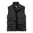 thumbnail image 4 of Birdeem Mens Work Clothes Jacket Solid Color Stand Collar Multiple Pockets Outdoor Sports Photography Leisure Coat, 4 of 12