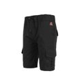 thumbnail image 3 of Men‘s Cargo Sports Short Pants Casual Slim Fit Solid Drawstring Elastic Waist Shorts With Pockets, 3 of 6