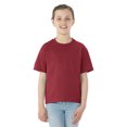 thumbnail image 1 of Jerzees Youth DRI-POWER Active Short Sleeve Crew T-Shirt, M, Cardinal, 1 of 2