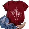 thumbnail image 1 of Birdeem Mode Femmes Été Manches Mi-Longues Chandail Uni Blouse Décontractée Hauts, 1 of 4