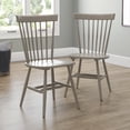thumbnail image 4 of Sauder New Grange Spindle Back Chairs (2 pk), Gray, 427842, 4 of 5