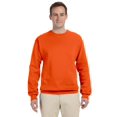 thumbnail image 2 of NuBlend Crewneck Sweatshirt, 4XL, Safety Orange, 2 of 6
