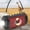 Red, variant on LSLJS Bluetooth Speaker, Mighty Sound, Deep Bass, 1200mAh Power Bank, Portable Speaker with Built-in Handle for Outdoor, Bluetooth Audio