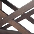 thumbnail image 5 of SIMPLIHOME Kitchener SOLID WOOD 14 inch wide Rectangle Contemporary Narrow Side Table in Warm Walnut Brown with Storage, 1 Drawer and 1 Shelf, for the Living Room and Bedroom, 5 of 5