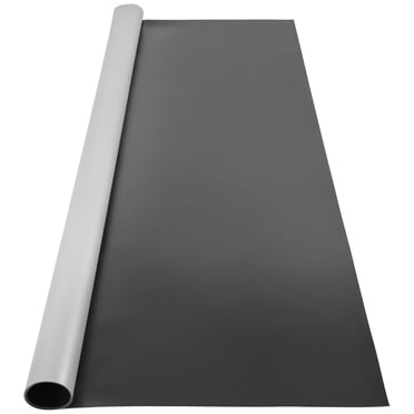 VEVOR Piste de Danse, Rouleau de Piste de Danse 6,6 X 3,9 Pi, Piste de Danse en Vinyle PVC de 0,06 Po d'Épaisseur, Piste de Danse Réversible Portable Noir/gris, Revêtement de Piste de Danse Antidérapant, Piste de Danse Ballet pour Jazz, Pop, Style Lyrique