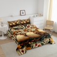 thumbnail image 3 of Erosebridal Ensembles de Couette Ornithorynque Vintage Format Simple, Couettes et Duvets Chics à Motif Floral, Réversible 2 Pcs, 3 of 7