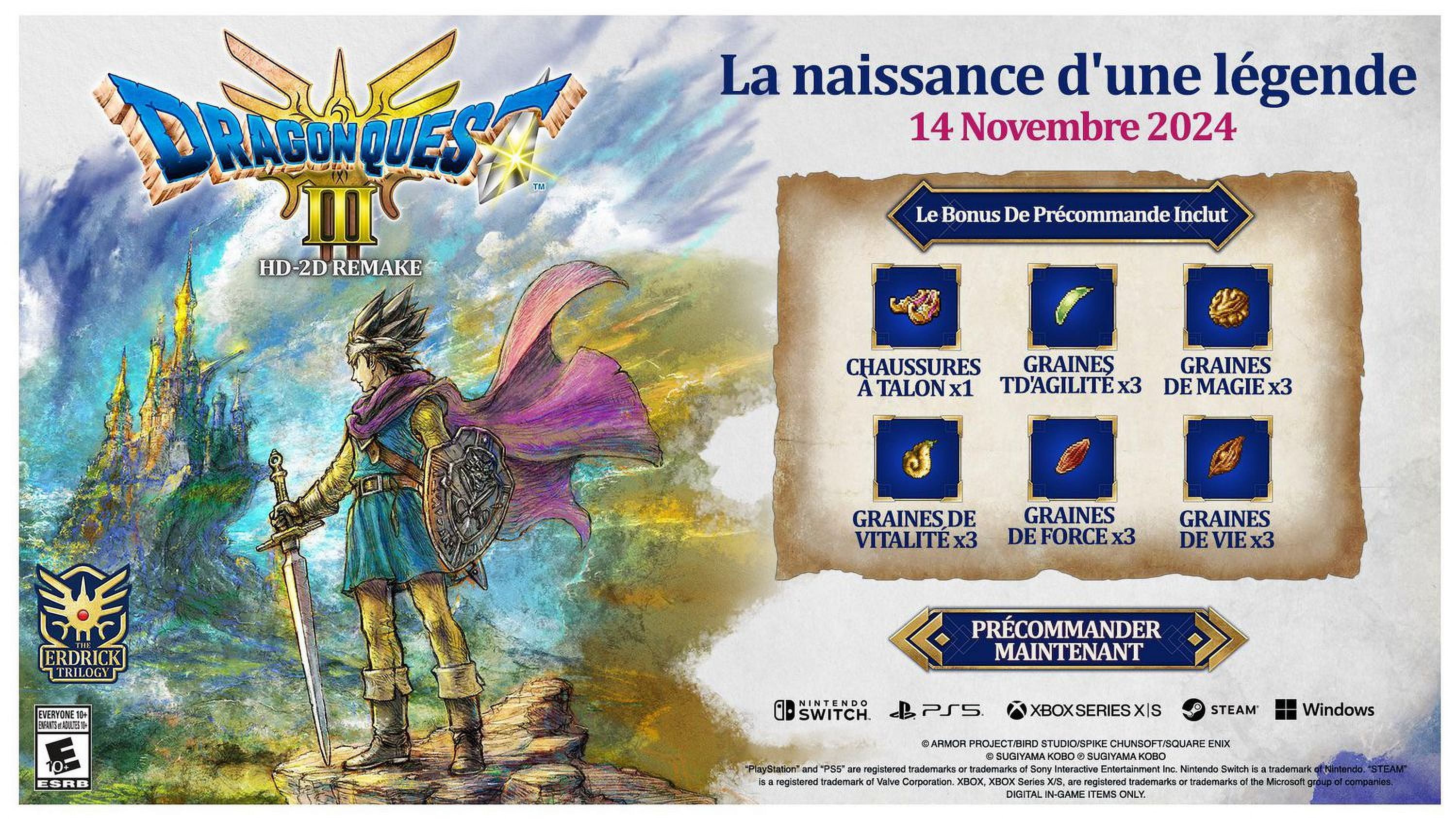 DRAGON QUEST III HD-2D REMAKE (Xbox Series X)