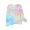 thumbnail image 4 of WRKEKC Chemises à Manches Longues pour Filles, T-Shirts à Manches Longues pour Filles, Chemises à Manches Longues à Imprimés pour Filles Jolis Chandails Ras du Cou Blouses Habillées Décontractées Vêtements, 4 of 5