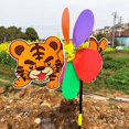 thumbnail image 2 of 5 Pcs Colorful Sticky Windmill Art Kits for Kids 2-4 Years Old, DIY Mosaic Art Crafts Early Learning Games Handmade Art Kit for Preschool Toddlers Boys and Girls Ages, 2 of 4